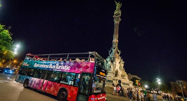 Barcelone Night Tour Bus